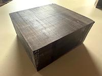 African Blackwood Bowl Spindle Lathe Blank - 3 x 6-1/8 x 6